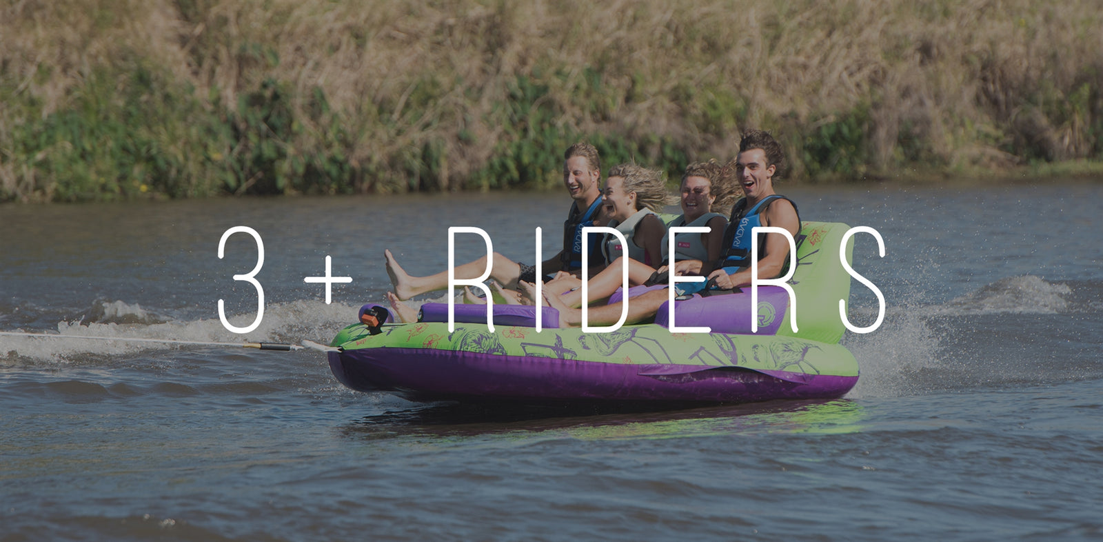 3+ Riders