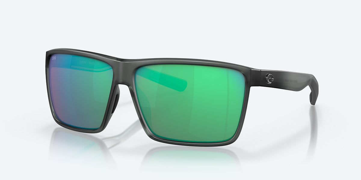 Costa Rincon 156 Matte Smoke Crystal W/ Green Mirror 580
