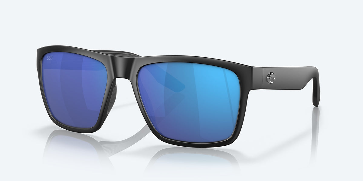 Costa Paunch Xl Matte Black W/ Blue Mirror 580G