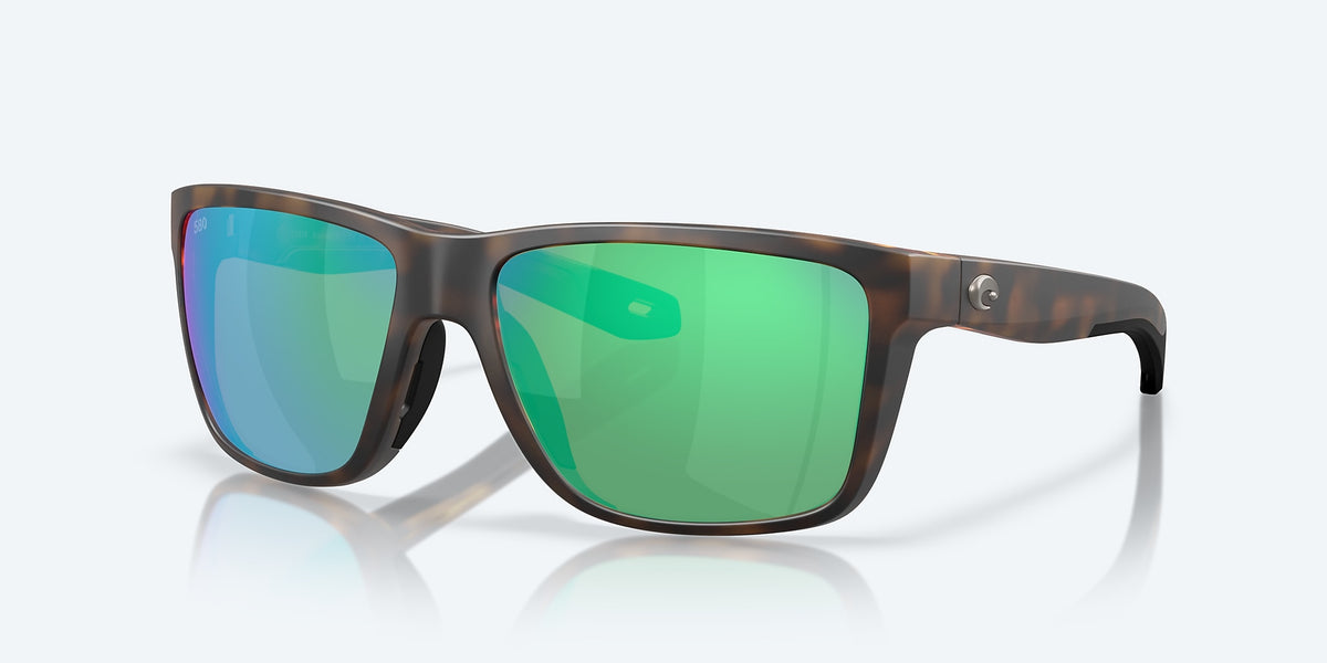 Costa Broadbill Ii Matte Tortoise W/ Green Mirror 580G