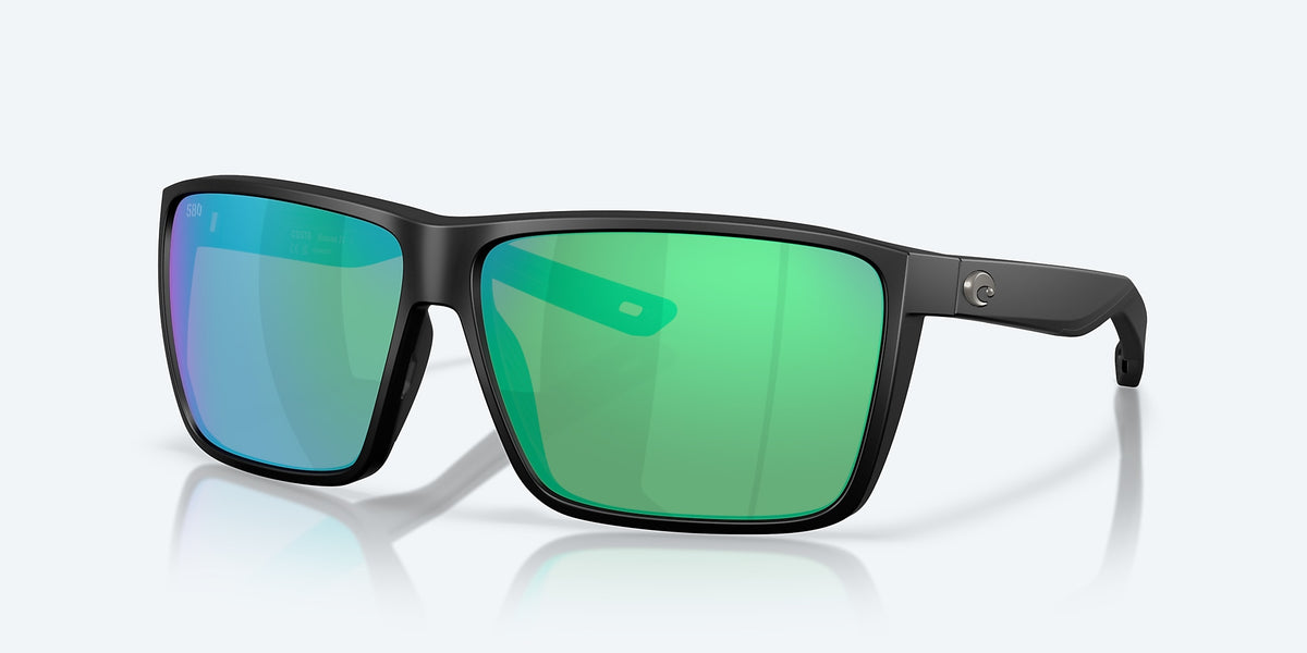 Costa Rincon Ii Matte Black W/ Green Mirror 580G