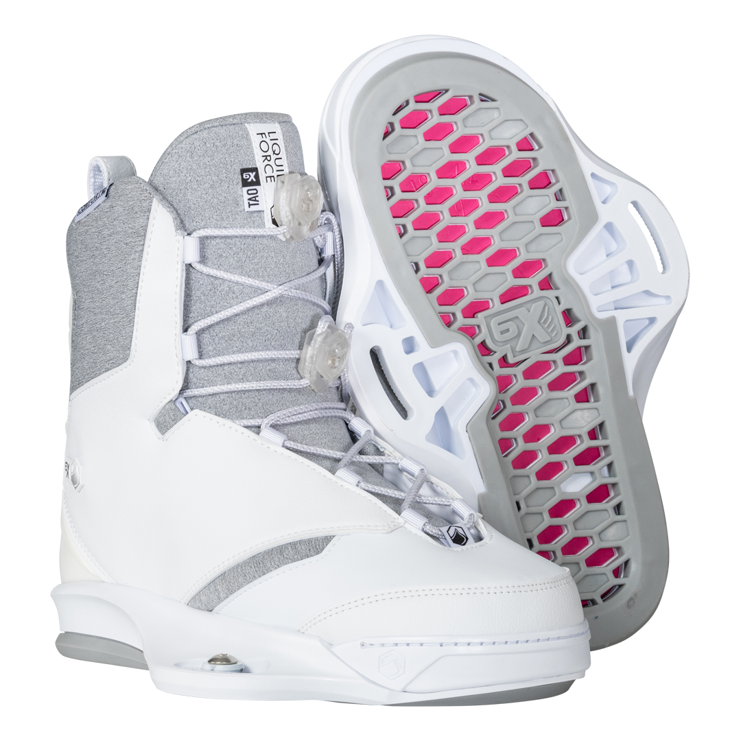 Liquid Force TAO 6X WAKEBOARD BINDING White 2023