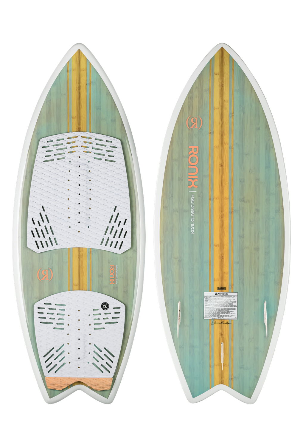 2023 Ronix Women's Koal Classic Fish Pink  Wakesurfer