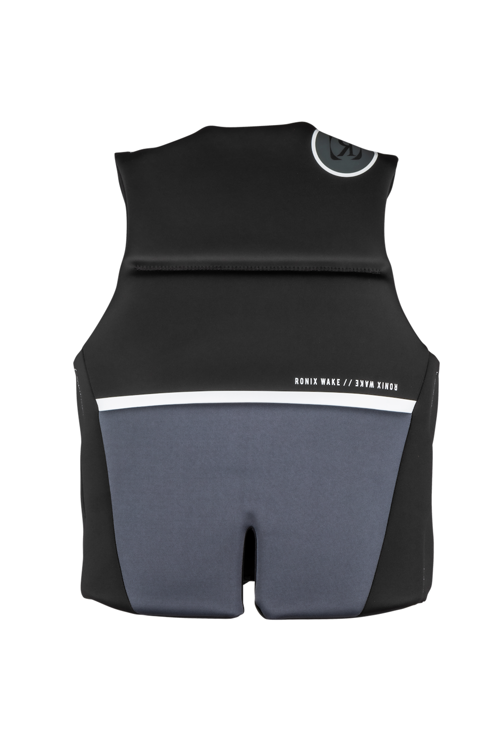 2026 Ronix Covert - Standard Fit - L70 - CGA Life Vest - Black/Charcoal/White