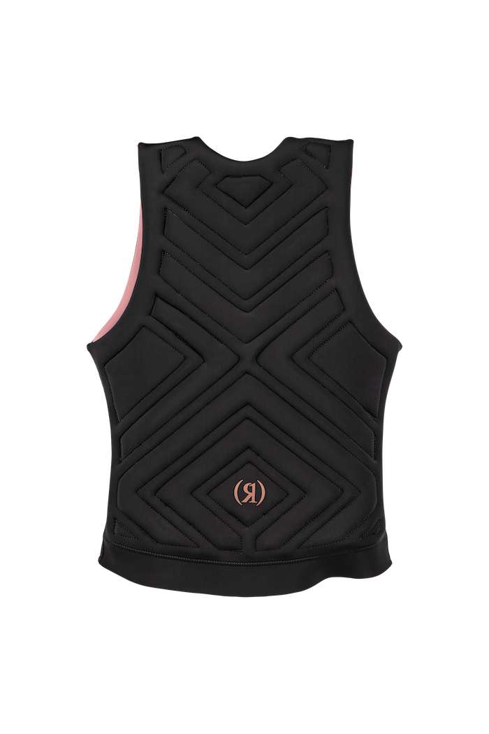 2026 Ronix Moon Stone - Women's Impact Vest - Black / Rose Gold