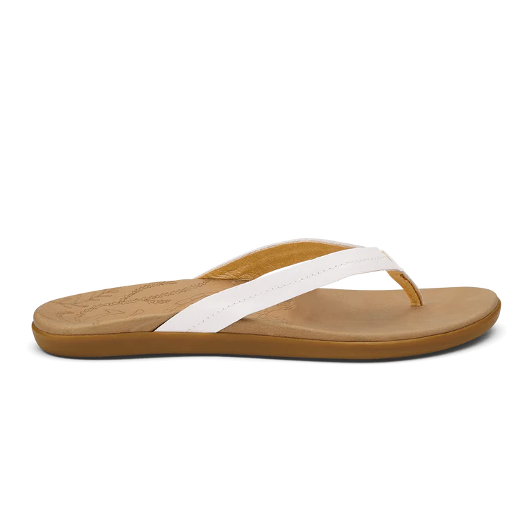 OluKai Honu Women's Leather Beach Sandals