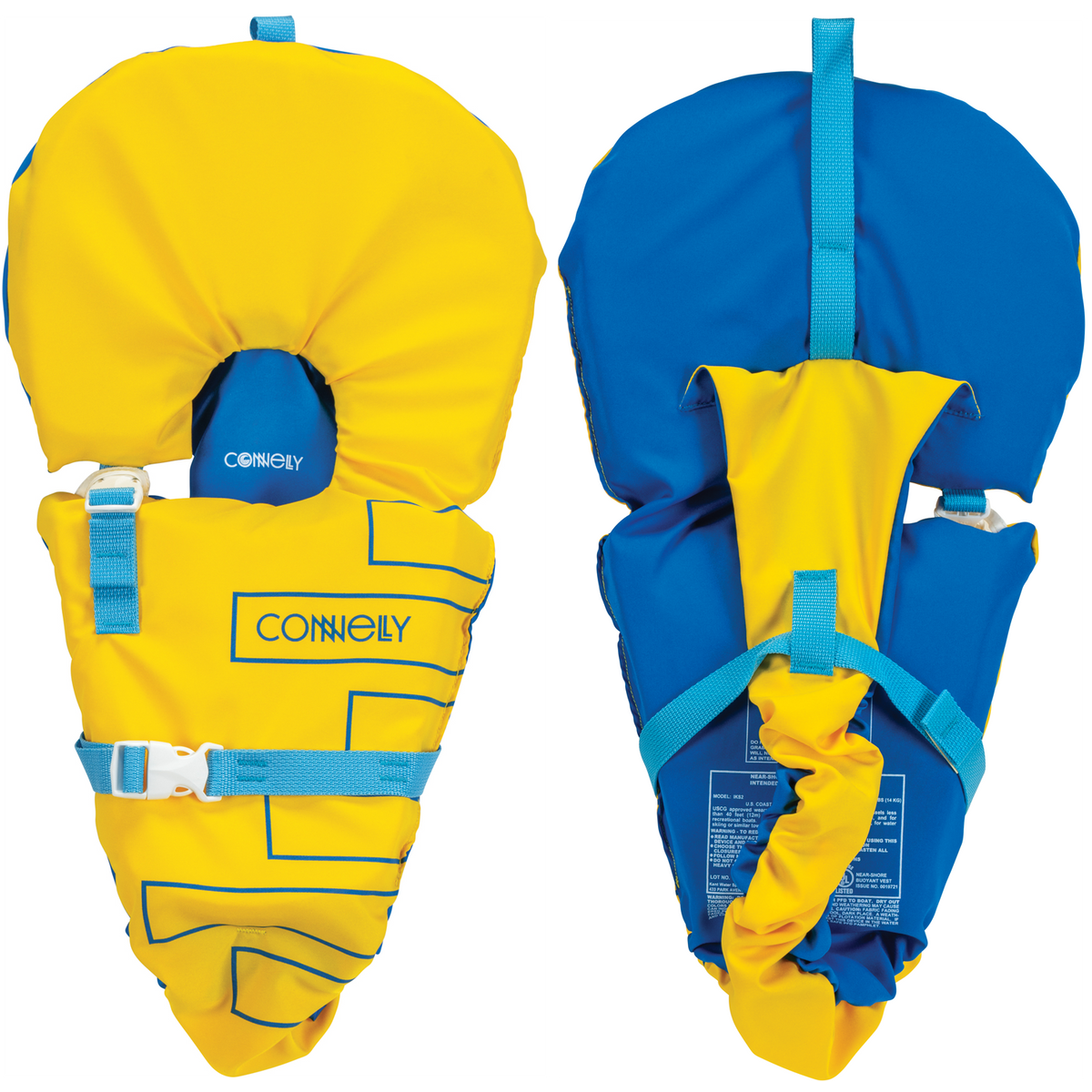 Baby Safe Vest - Boys - Front & Back 