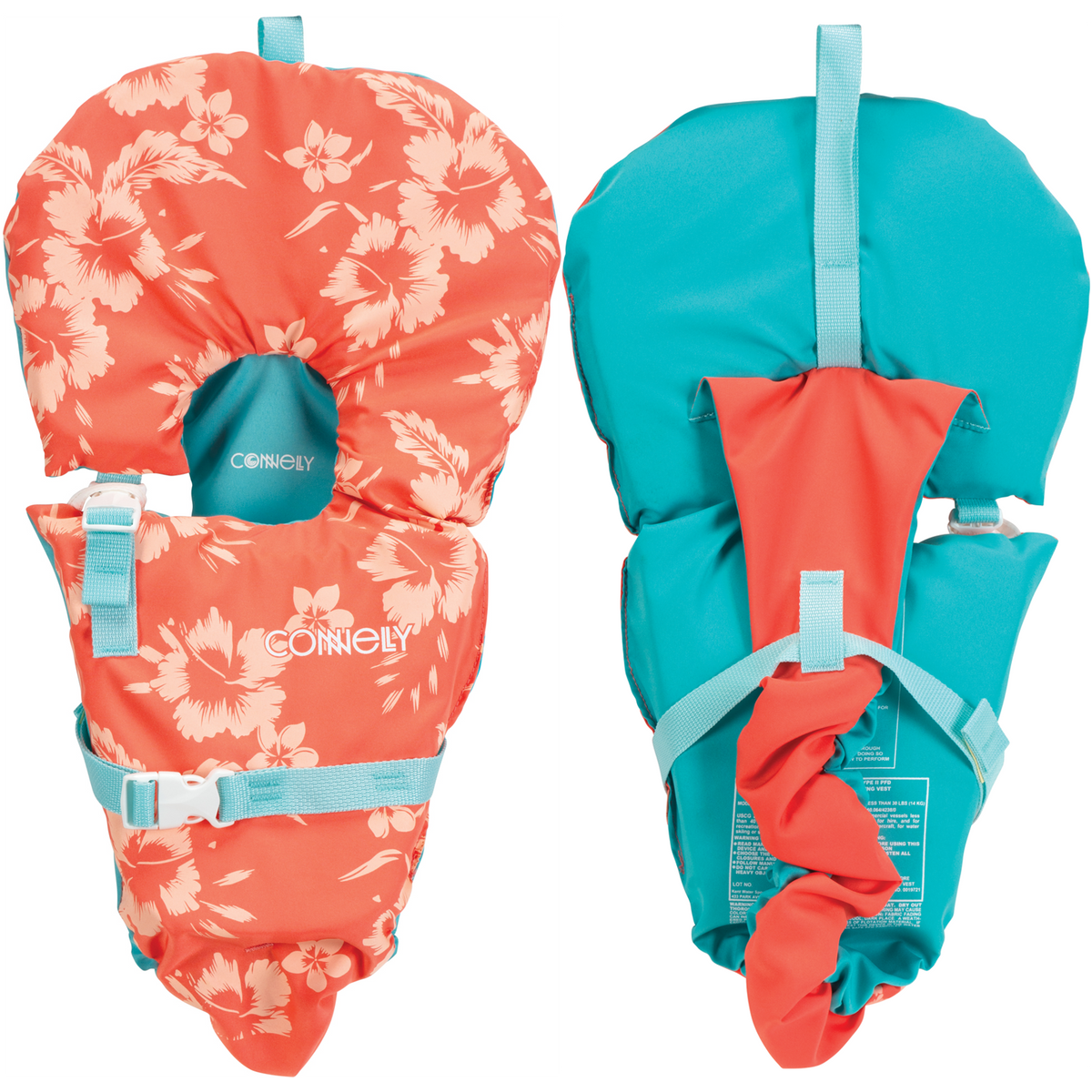 Baby Safe Vest - Girls - Front & Back 