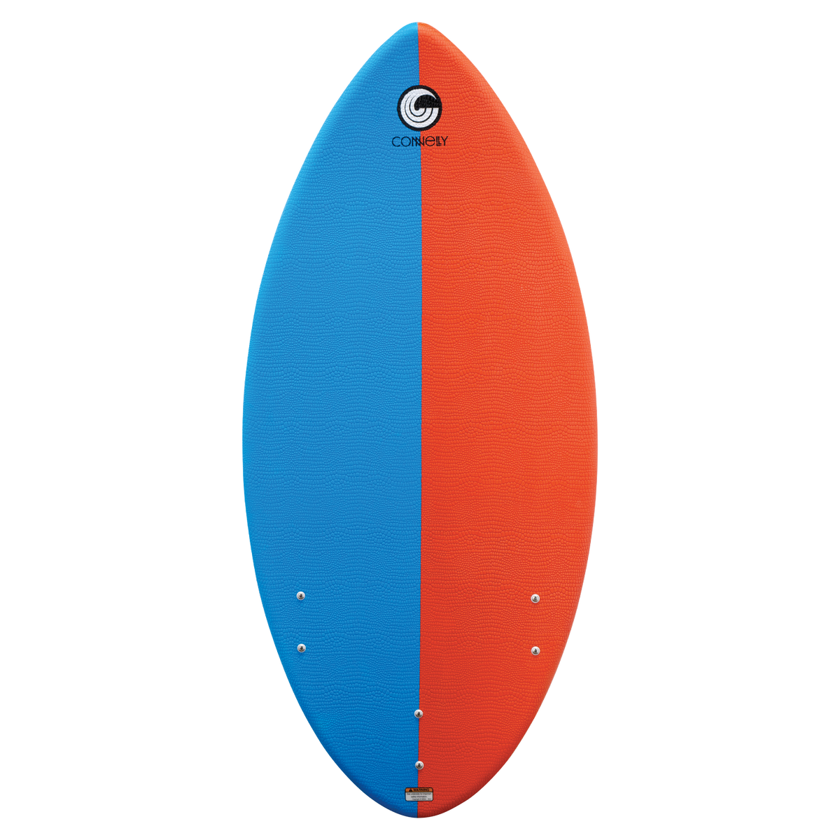 Top of the DASH Kid's Board, featuring a textured blue and orange surface for enhanced grip.