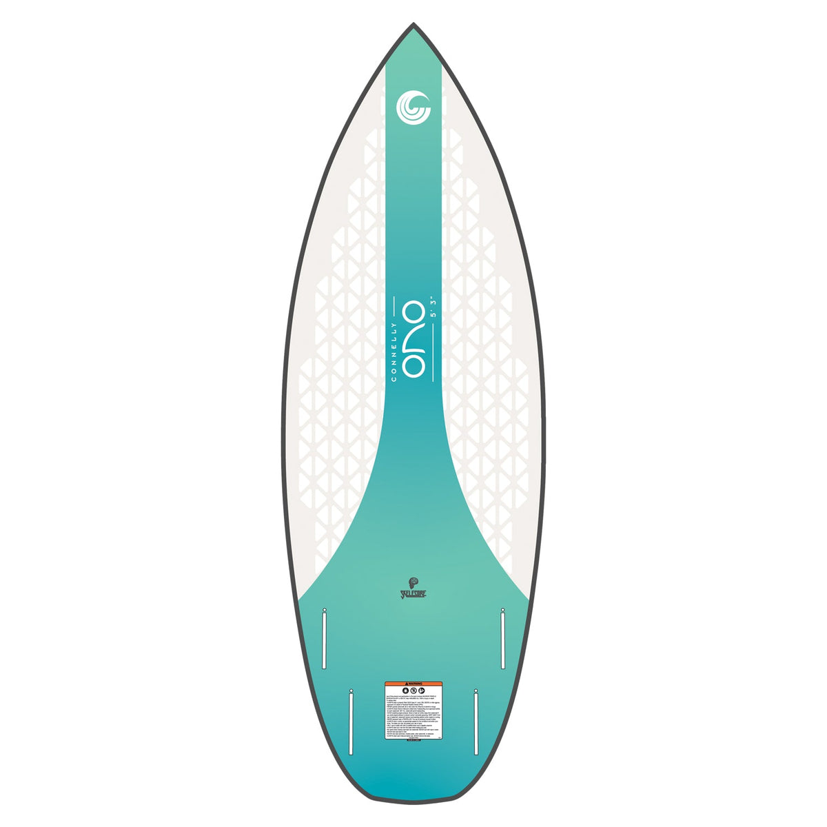 Wakesurf Rails Connelly ONO Wakesurfer - Big Wave Feel with Skelecore Design - Miami ...