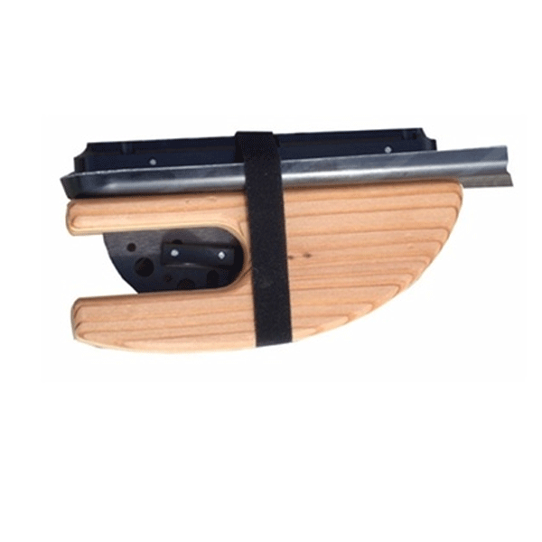 Wooden Slalom Ski Fin Protector