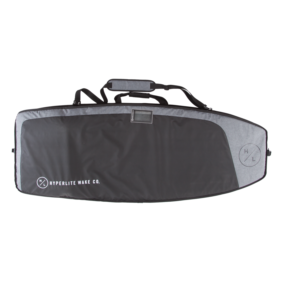 Wakesurf Travel Bag with Hyperlite Wake Co. logo and shoulder strap.