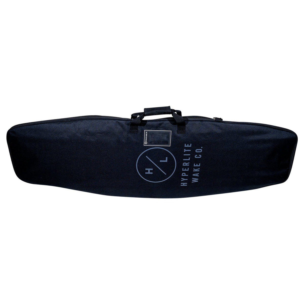 Essential Board Bag Grey, perfect for travel, with handles and logo.