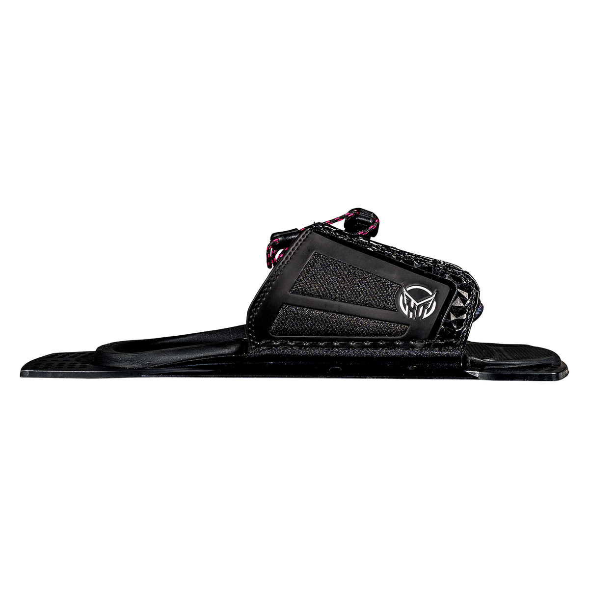 Reverse side view of the Women's Stance 110 ARTP binding, showing its black design with mesh panels.