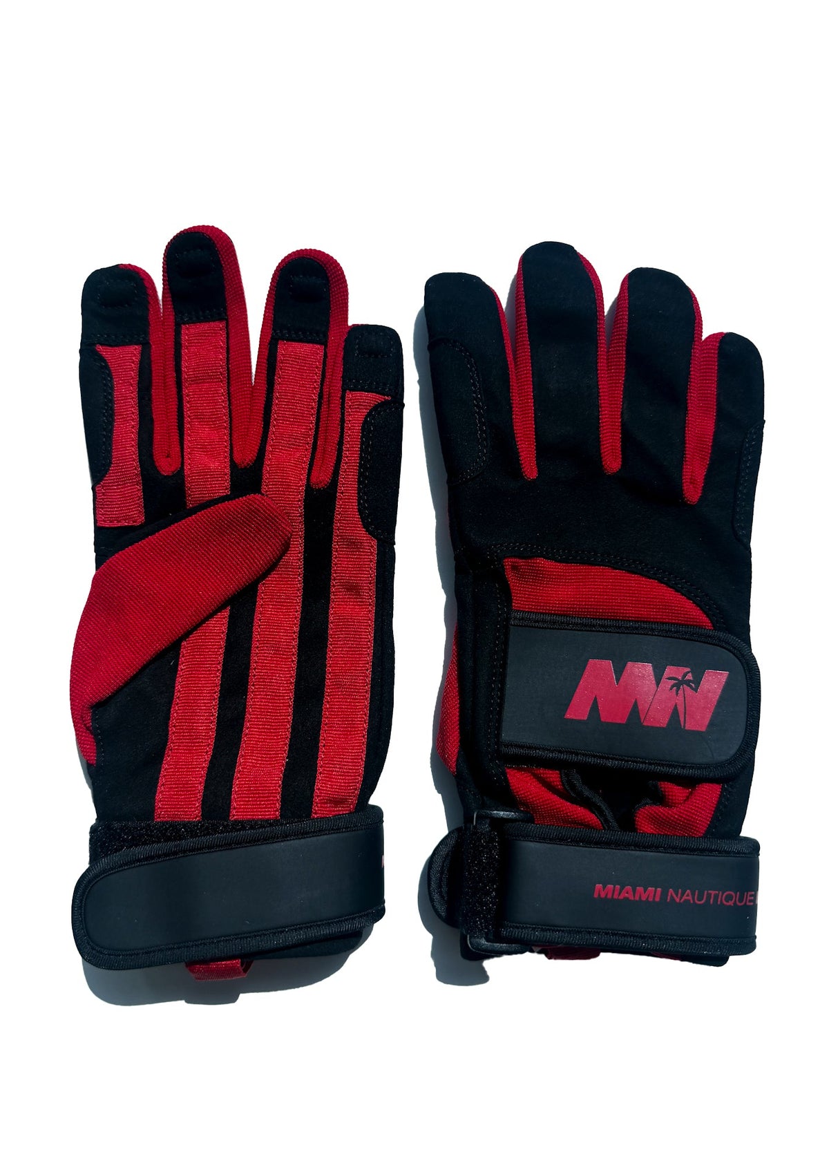 Miami Nautique Thin Gloves V3 - Red/Black