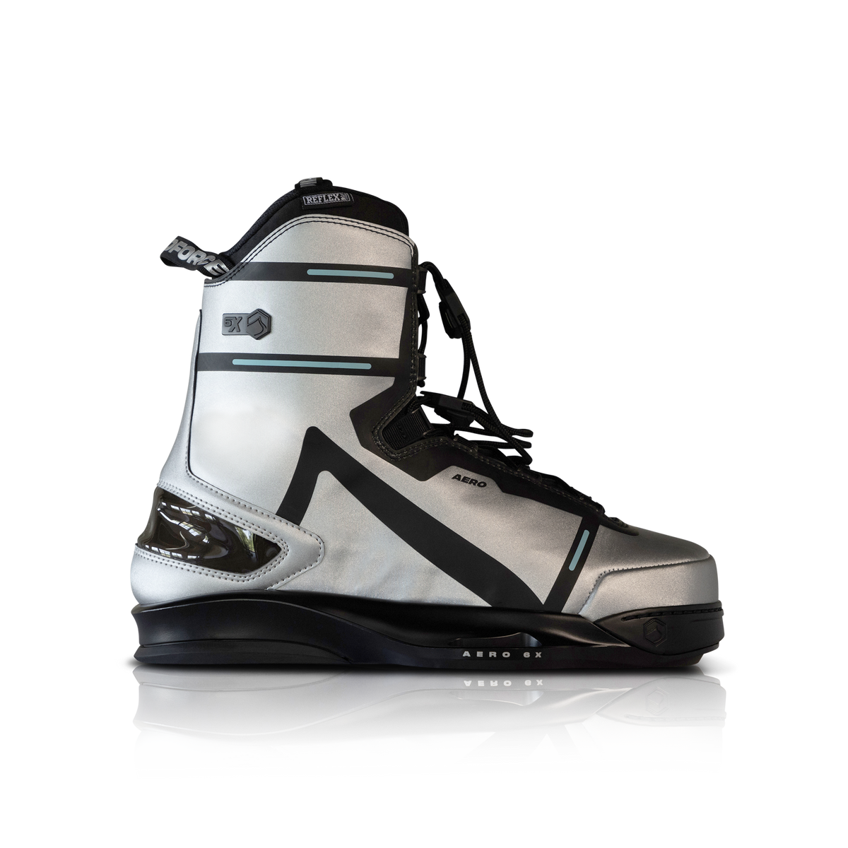 2027 Liquid Force Aero 6X Binding - Silver