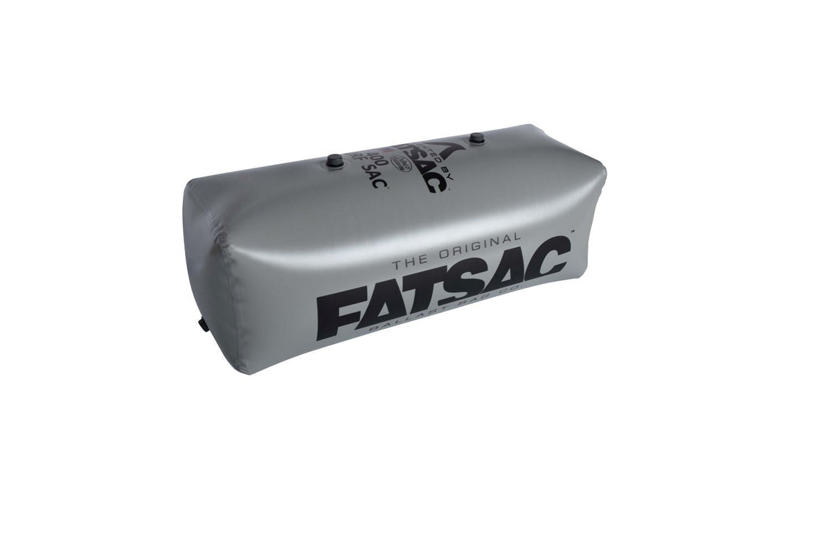 Gray V-drive Surf Sac ballast bag with extra valve, 400 lbs. (W713).