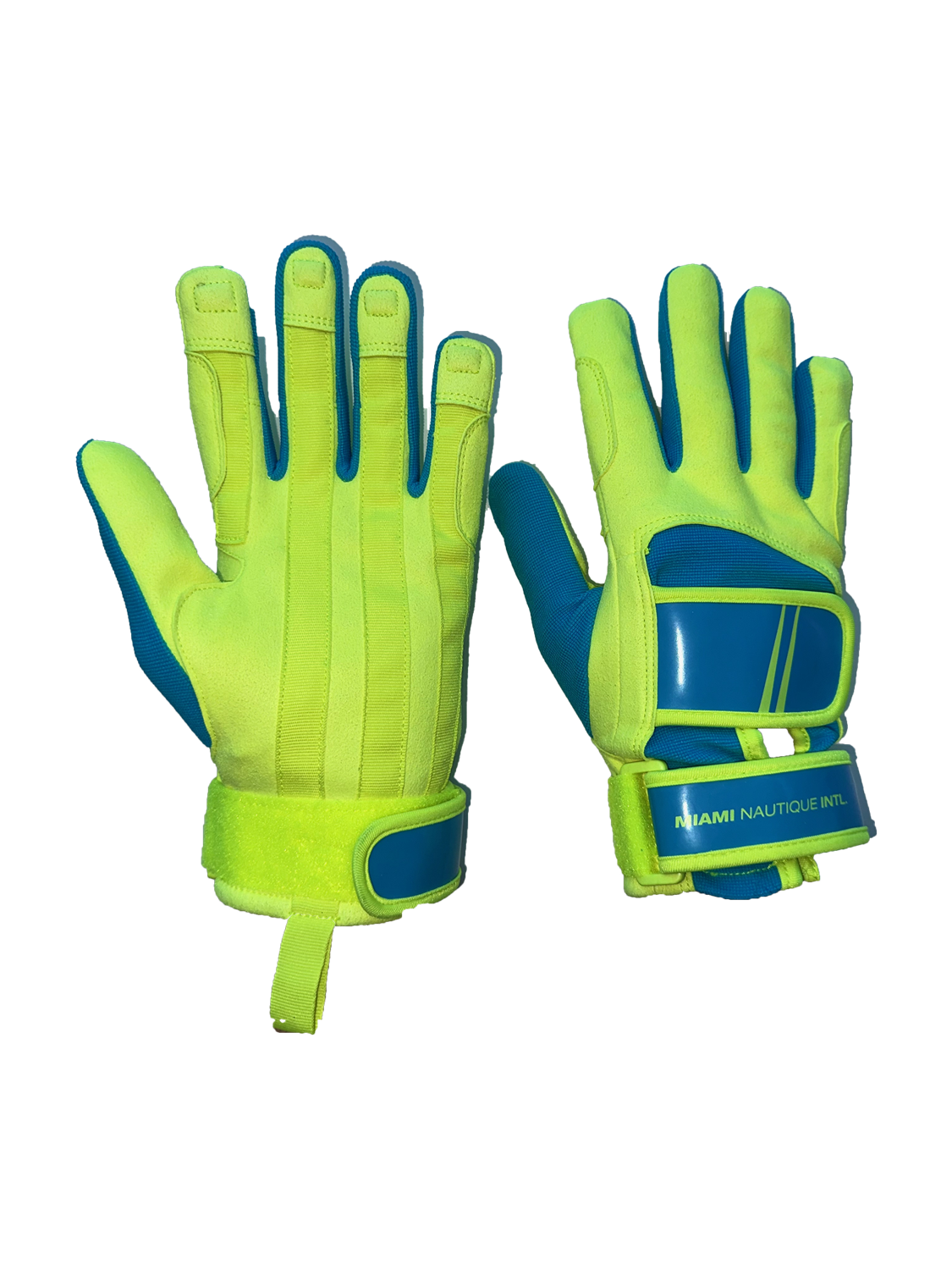 Miami Nautique Water Ski Thin Gloves  Yellow