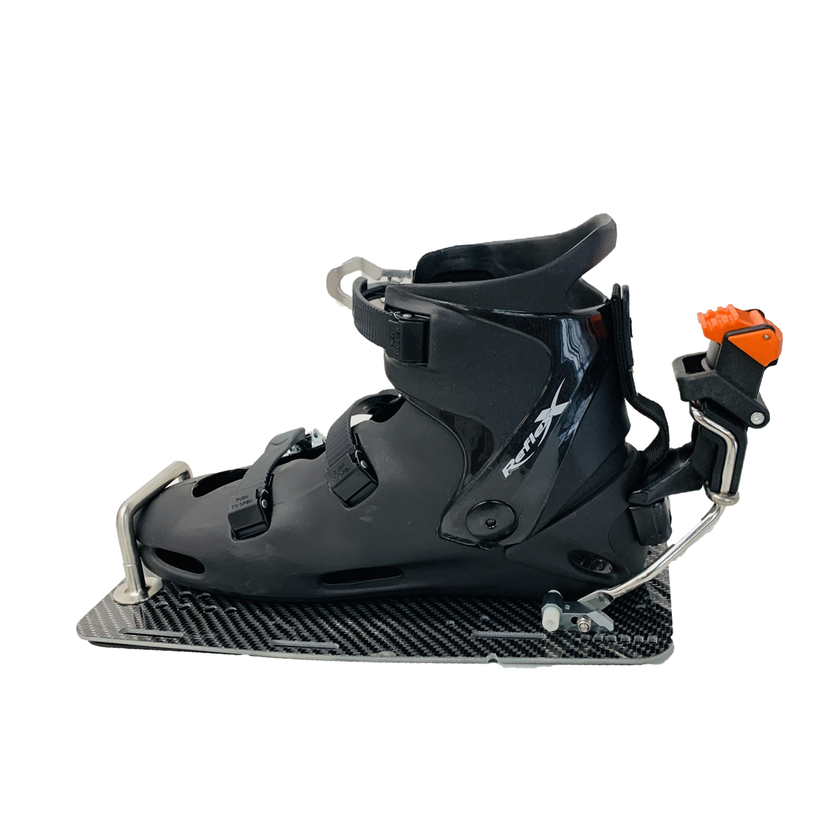 Reflex Classic Slalom Hard Shell w/ Short G-10 Plate