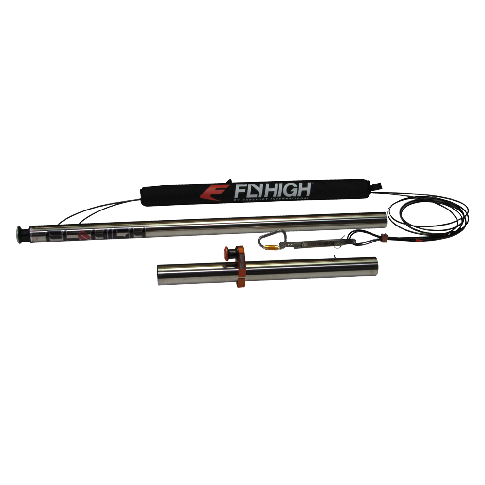 Stainless Steel Fly High X-Pole Wakeboard Pylon - Miami Nautique