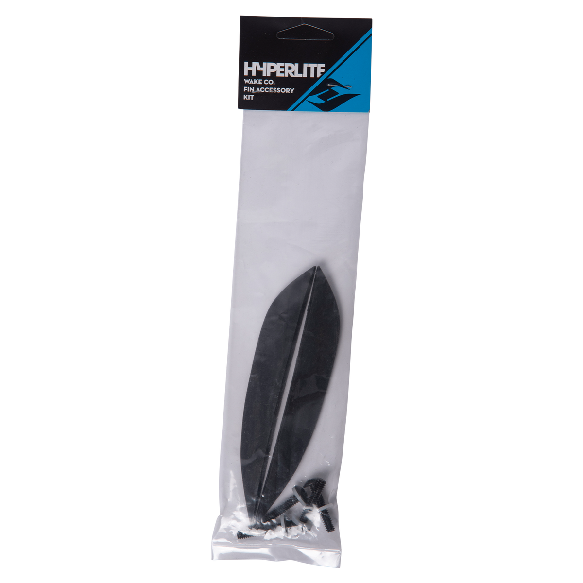Hyperlite 0.7 Feature Fin Kit (2 Pack) with black screws in clear packaging.
